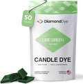 Lime Green Candle Dye - Made in The USA - Premium Colorants - Highly Concentrated - Popular Colors for Paraffin or Soy Wax - Great for Professionals or Hobbyist - 50 Dye Chips