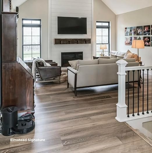 Flooret Luxury Vinyl Plank Flooring Medium Brown Bestsellers Sample Kit | 6 Pieces of 12" Cut Samples from Real Planks | DIY Click Installation, 40 Mil Wear Layer, Waterproof and Scratch Resistant LVP