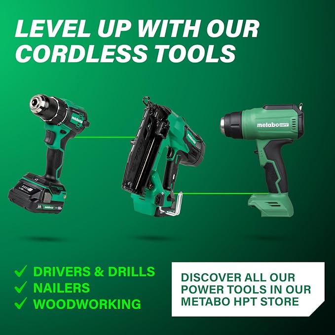 Metabo HPT 5-Inch Random Orbit Finishing Sander, Variable Speed, Palm-Style Comfort Grip, 230W 2.8 Amp Motor, 9,000-13,000 RPM, Dust Collection Hose Connector, Compact and Lightweight Design, SV13YST
