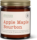 Apple Maple Bourbon Scented Candle, Many Scents to Choose from, All Natural Non-Toxic Soy Wax, Handmade in The USA (Apple Maple Bourbon)