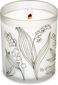 Hemlock Park Frosted Jar Wood Wick Candle Handcrafted with Natural Coconut Wax (Standard 7.2 oz, Lily of The Valley)