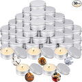 MTLEE 50 Pcs Wedding Scented Candles Gift Travel Tin Candle Aromatherapy Candle for Christmas Winter Baby Shower Favors Wedding Gifts