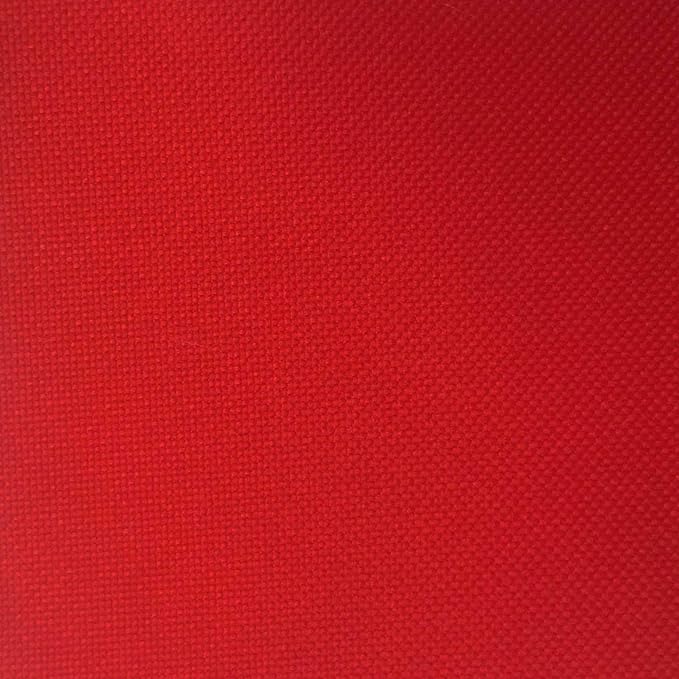 Ottertex Canvas Fabric Waterproof Outdoor 60" Wide 600 Denier Sold by The Yard (3 Yard, Red)
