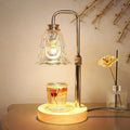 Candle Warmer Lamp with Timer Electric Adjustable Height Candle Warmer Dimmable Wax Warmer Lamp Jar Candles with 2 Bulbs for Home Decor & Office