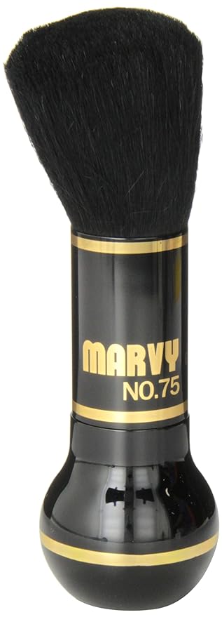 No. 75 Goat Hair Stand Up Neck Duster (Black)
