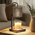 Candle Warmer Lamp with Timer Dimmer Adjustable Height, Candle Warmer with 2 Bulbs for Jar Candles, Home Decor, for Women Birthday