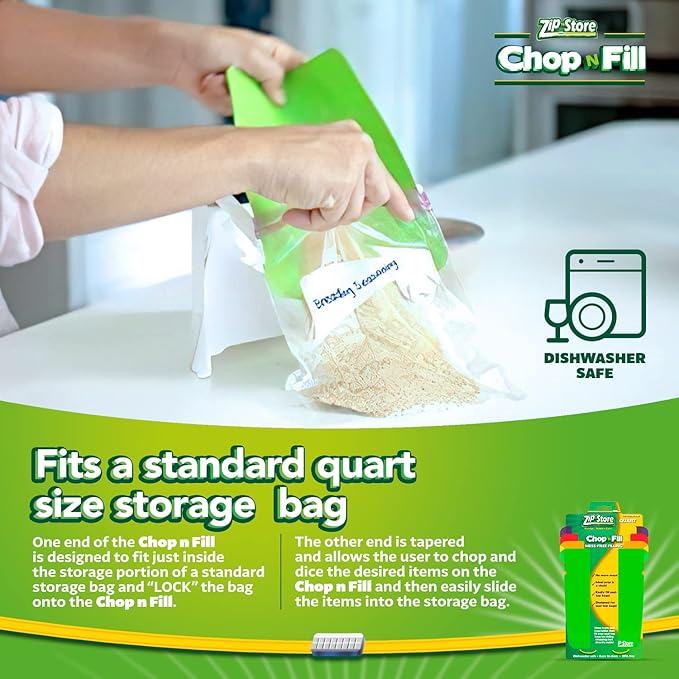 Chop n Fill - Flexible Meat Cutting Boards Set, BPA Free Plastic Chopping Board, Non Slip Mini Camping Cutting Mat, Dishwasher Safe - Perfect Chopping Boards for Kitchen - Set of 4