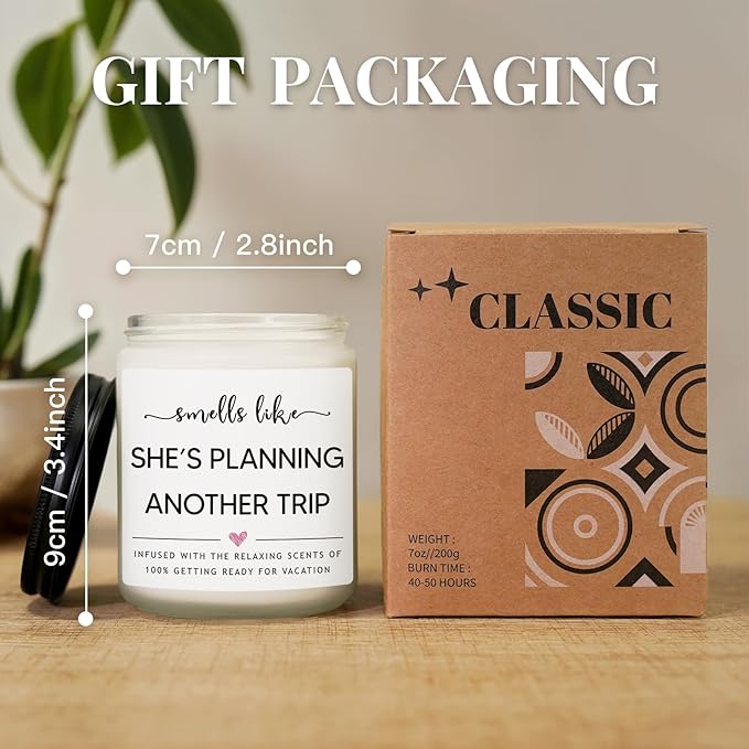 Travel Gifts for Women, Best Gifts for People Who Travel, Gift for Travelers, Vacation, Christmas Gift for Traveler Women Men, Birthday Present for Travelers Woman, Friends