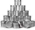 DINGPAI Candle Tin 18 Piece, 4 oz, Candle Containers for DIY Candle Making