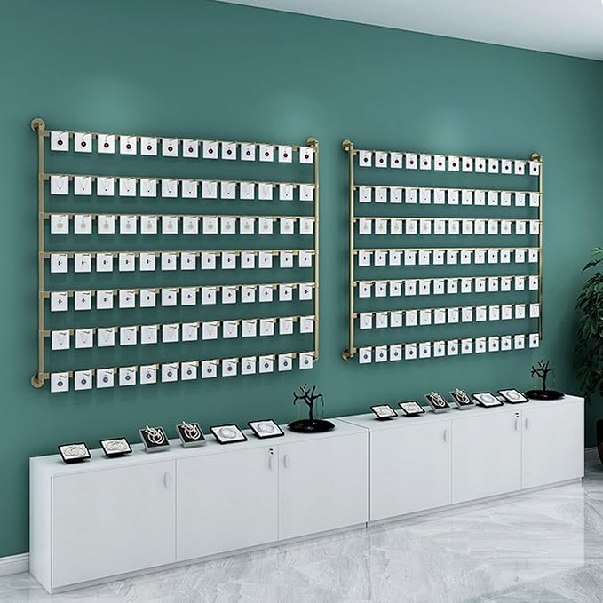 Multi-Functional Wall Mounted Organizer - Space-Saving Storage Solution for Jewelry, Accessories, and Small Items in Closet or Room