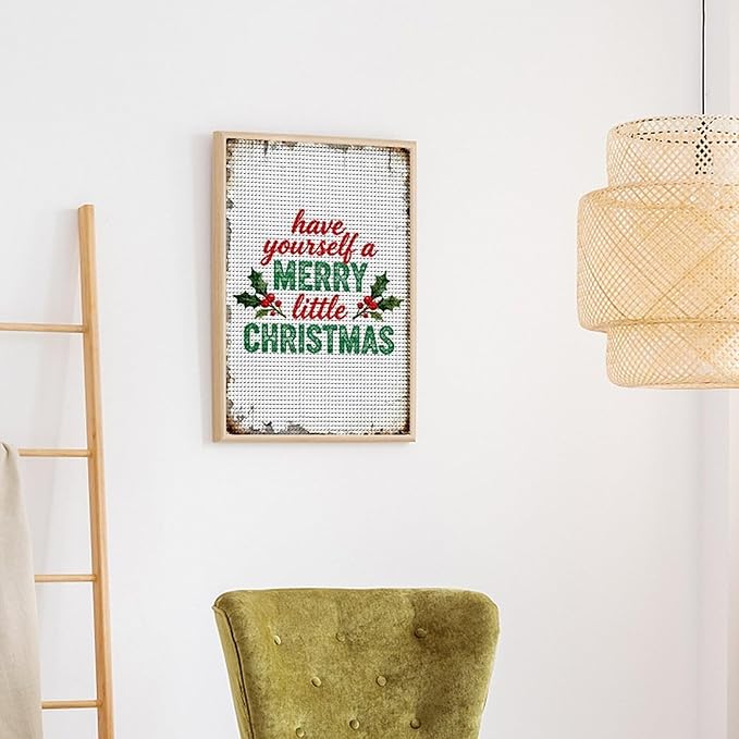 AIVKIEJK Diamond Painting Kits for Adults - Merry Christmas Santa Painting DIY 5D Full Drill Diamond Dots Paintings with Diamonds Gem Art and Crafts Home Decor 12"x16"