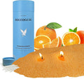 Granula Pearled Candle 18oz(1.1lb) - MANNYCOM Orange with 30 Cotton Wicks Orange Dreamscape Scented Refillable Candles Burns up to 110 Hours Non Toxic for Handmade Wedding and Party Decorations