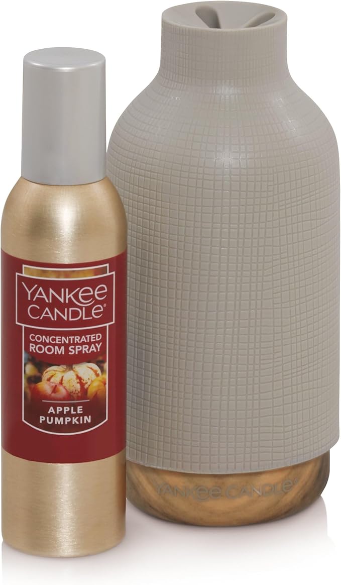 Yankee Candle Concentrated Air Freshener Room Spray, Odor Eliminator for Home, Bathroom, Apple Pumpkin, 1.5 Oz (Pack of 6)