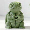 Heart in Hand Turtle Animal Cylinder Candle & Resin Mold - Resin Casting Silicone Molds for Home Decor & Candle Making Wave Spiral Mold