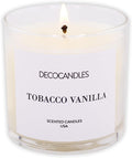 Urban Concepts by DECOCANDLES - Tobacco Vanilla - Highly Scented Soy Candle - Long Lasting - Hand Poured in USA (6 Oz.)