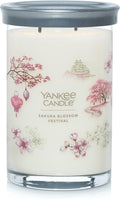 Yankee Candle Sakura Blossom Festival Scented Signature 20oz Large Tumbler 2-Wick Candle Over 60 Hours of Burn Time