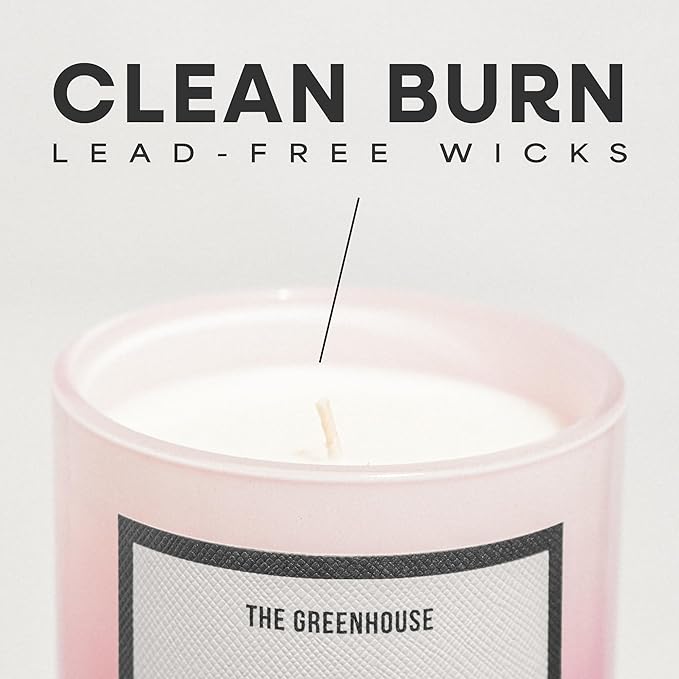 Hidden Label Rose Blackcurrant Soy Candles, 12oz Natural Soy Wax, 75 Hours Long Lasting Clean Burn, Scented Candles Gifts for Women, Valentine's Day, Stress Relief, Meditation, Relaxation