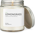 1OAK Lemongrass Candle - Soy Candles for Home Scented - Long Burning Premium - Hand-Poured (7oz.)