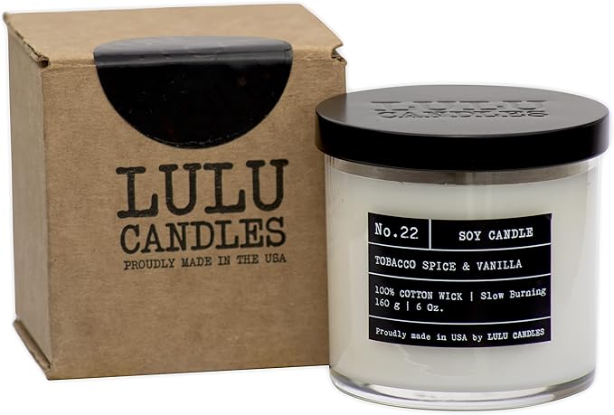 Lulu Candles | Sexy Gal | Luxury Scented Soy Jar Candle | Hand Poured in The USA | Highly Scented & Long Lasting (6 Oz.)