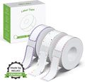 NELKO P21 Genuine Adhesive Pattern with Border 2.0 Label Paper 14x40mm (0.55"x1.57") 180 Labels/Roll, 3 Roll, for Home Office School Organization, Gift for Decoration, Compatible with P21 Label Maker