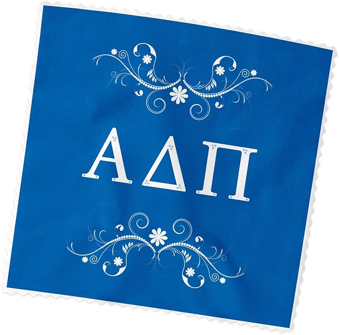 Alpha Delta Pi Eyeglass Cleaner & Microfiber Cleaning Cloth (Alpha Delta Pi - 2)