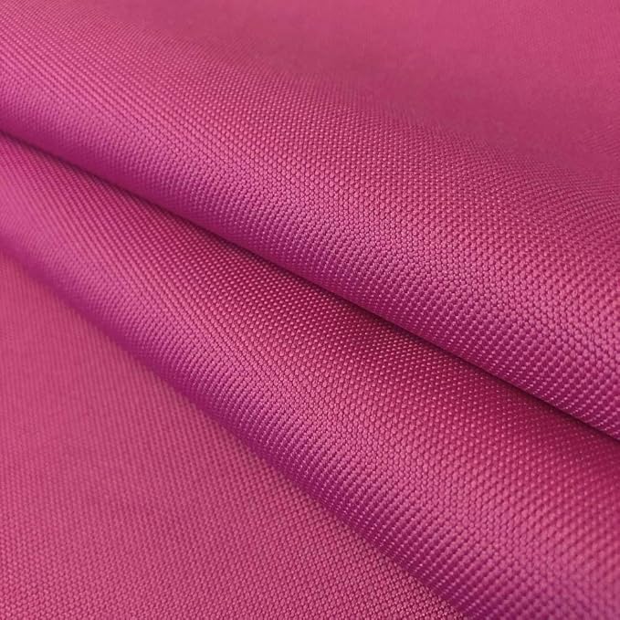 Ottertex Canvas Fabric Waterproof Outdoor 60" Wide 600 Denier Sold by The Yard (3 Yard, Hot Pink)