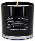 Lulu Candles | Jasmine & Gardenia | Smells Floral | Luxury Scented Soy Jar Candle | Hand Poured in The USA | Highly Scented Long Lasting (9 Oz.)…