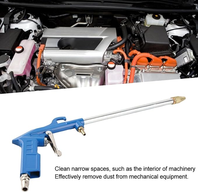Cleaning Gun, Universal Car Engine Dust Cleaner Tools Auto Water Cleaning Nozzle Hose Wash Spray Kit