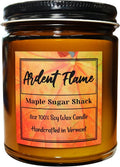 Candles | Vermont Maple Sugar Shack | 100% Natural Soy Wax Candle for Home Decor | Highly Scented | Premium Fragrance | Handmade in Vermont, USA | 8 oz | Long Lasting | Great Gift