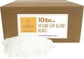 Direct Candle Supply 10lb Vegan Soy Wax Beads, Natural Soy Wax Flakes for Candle Making Kit, Beeswax-Free, Paraffin-Free, Natural Candles Making Supplies Perfect for Tealights and Melts, DIY Crafting
