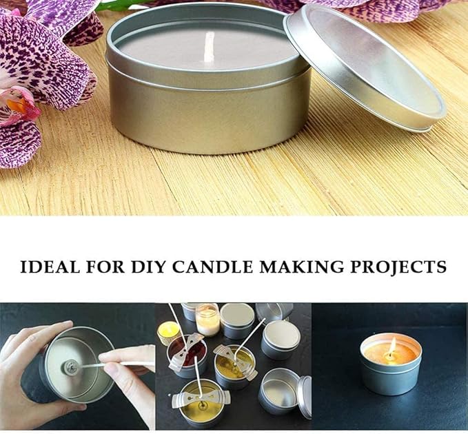 Complete DIY Candle Making Kit Supplies Including Melting Pot, Wax, Wicks, Tins, Candle Wicks Holder etc. TH0JY-1210