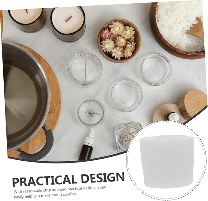 Simulated Knitted Glove Candle Silicone Mold for DIY Candle Making Reusable Silicone Craft Mold at Home Winter Christmas Series