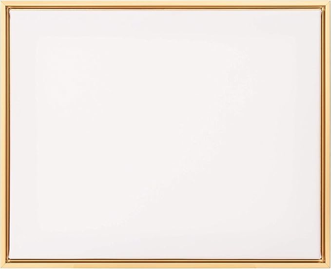 Pixy Canvas Floater Frame for Canvas Paintings, Wood Panels, Canvas Panels & Stretched Canvas Boards. Floating Frame fits 5/8", 3/4" & max 7/8" Deep Artwork (8 x 10 inch)