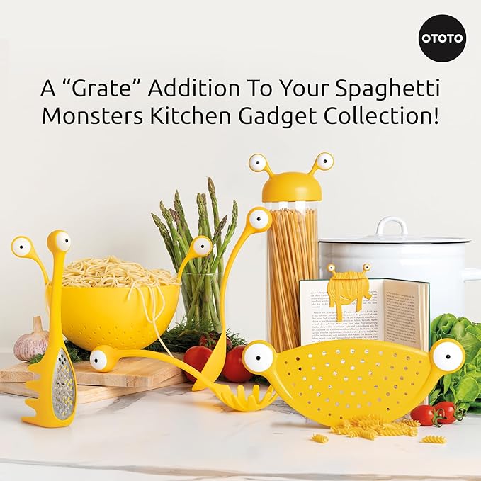 OTOTO Pasta Spoon & Spaghetti Spoon - Cooking Gadgets, Cooking Gifts, Cool Kitchen Gadgets, Cool Gifts, Cute Kitchen Accessories, Funny Gifts, Random Stuff