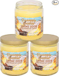 Smoke Odor Exterminator 13 oz Jar Candles Pineapple & Coconut, (3)