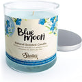 Blue Moon Scented Natural Soy Candle, Essential Fragrance Oils, 100% Soy, Phthalate & Paraben Free, Clean Burning, 9 Oz.