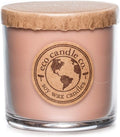 ECO CANDLE CO. Recycled Candle, Coffee Bean, 6 oz. - Scents of Coffee Beans & Hazelnut - 100% Soy Wax, No Lead, Kraft Paper Label & Lid, Hand Poured, Phthalate Free, Made from Midwest Grown Soybeans
