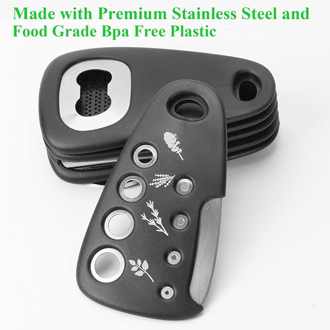 Kitchen Gadgets Set 6 Pieces, Space Saving Cooking Tools Kitchen Accessories-Garlic/Ginger Grinder, Cheese Grater, Vegetable/Fruit Peeler, Pizza Cutter, Herb Stripper, Bottle Opener, Gadgets Gift Set