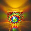 wpdash Turkish Mosaic DIY Candle Holder Kit Glass Decorative Tealight Holder for Gatherings & Kids' Bedroom | Make Your Own Mosaic Candle Holder | Adult Craft Kit