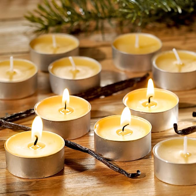 JEAWIWI Candle Wick 4 in 100 Pcs with 100 Pcs Wick Stickers and 10 Pcs Candle Wick Holders, Cotton Candle Wicks for Candle Making for Soy Wax, Beeswax, Coconut Wax