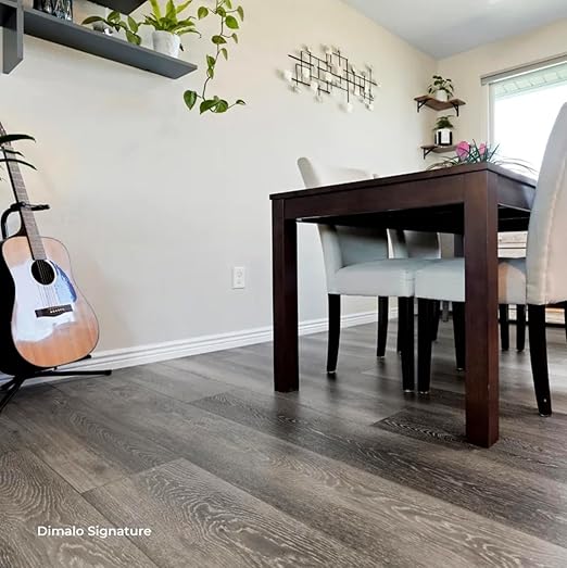 Flooret Luxury Vinyl Plank Flooring Wirebrushed Bestsellers Sample Kit | 6 Pieces of 12" Cut Samples from Real Planks | DIY Click Installation, 40 Mil Wear Layer, Waterproof and Scratch Resistant LVP