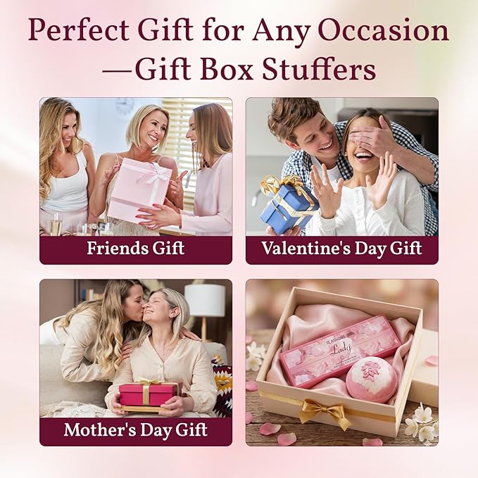 SLASHOME Floral Essential Oils Set - 8×10ml, Essential Oils for Home Diffusers, Candle Making & Soap Scents, Spa Gift Box with Rose, Jasmine, Gardenia & More,Ideal Gift Box