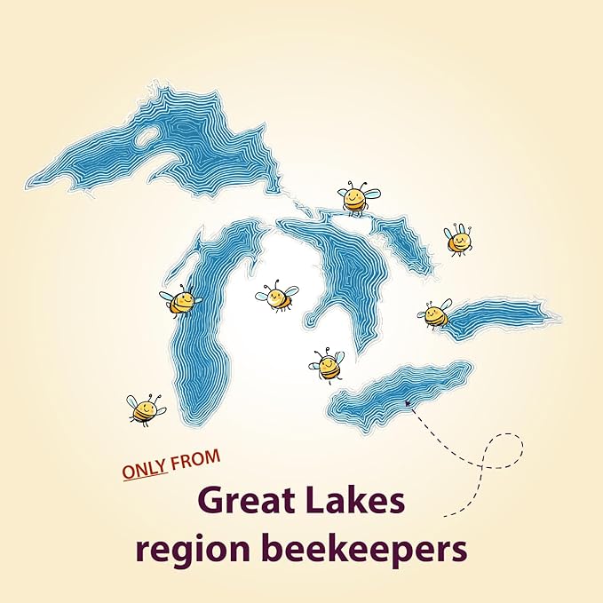 Great Lakes Beeswax, 25 Blocks (300g/10.6oz), Filtered at Low Temperature, 100% Pure and Natural, Cosmetic Grade, Yellow