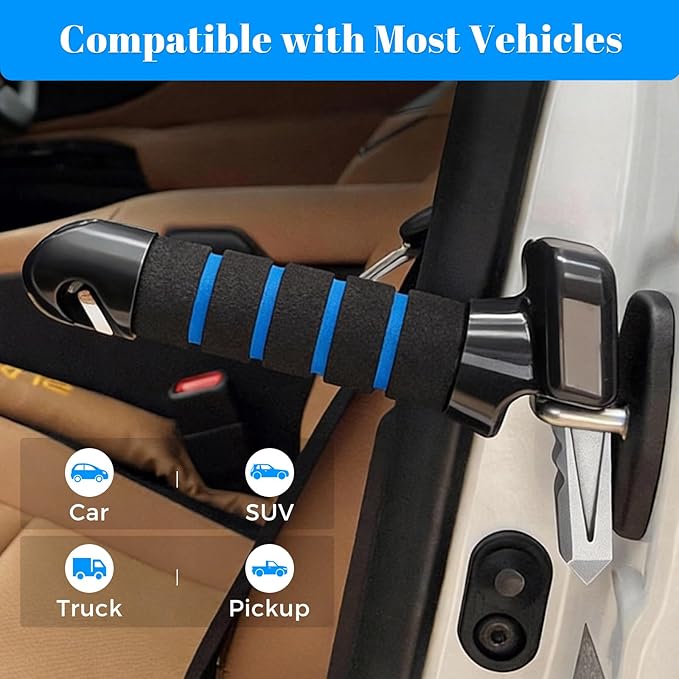 Car Door Handle for Elderly Mobility Car Handle Assist Multifunction Automotive Grab Handles Car Cane for Seniors and Handicapped
