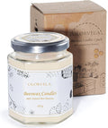 Jar Beeswax Candles-100% Natural Pure Beeswax Candles,5oz Unscented Beeswa Candle,Up to 30 Hours Burn Time, Bees Wax Candles for Decor,Party,Christmas (White, 1 Pack)