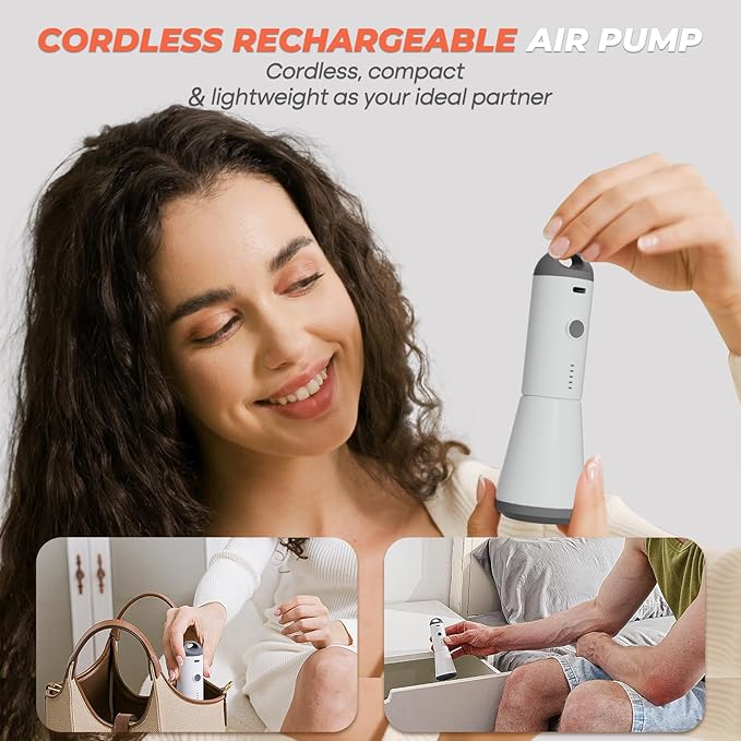 Vacbird Vacuum Seal Bags for Clothing with Rechargeable Cordless Pump, 12 Pack Compression Packing Bags, Space Saver Storage for Seasonal Clothes Bedding Blanket Pillows Comforters Luggage Travel