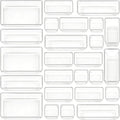 Clear Acrylic Drawer Organizer Trays, 5 Size Junk Box Organization Small Storage Container Bin for Desk Makeup Bathroom Vanity Kitchen Tool Make Up Workspace Home Dorm Apartment Office Room Nightstand