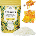 Beeswax pellets 5LB, VEGISHINE Pure and Natural White Beeswax for DIY Skin Care, Lip Balm, Polishing, Lotion, Soap, Candle Making Supplies