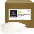 Coconut Soy Wax Beads for Candle Making | 25lb Coconut Soy Candle Wax Pastilles for Candlemaking | Smooth Blend for High Load Fragrance Formulation | Candle Making Supplies
