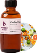 Bramble Berry Candied Citrus Sweet Orange & Lemon Scent for Soap Making, Candles, Lotion, Bath Bombs & Perfume | Skin Safe, Vegan, Paraben & Phthalate Free, DIY Craft Essential